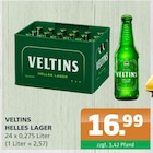 Helles Lager im Angebot bei Getränke A-Z in Neubrandenburg Helles Lager Angebote von Veltins bei Getränke A-Z Neubrandenburg für 16,99 €