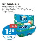 Frischkäse von Kiri im aktuellen V-Markt Prospekt für 1,39 €