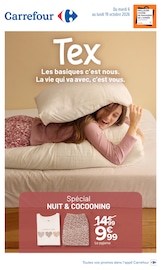 Catalogue Carrefour à Nice cette semaine, valable du 06/10/2026 au 19/10/2026 Prospectus Carrefour à Nice, "Tex", 25 pages de promos valables du 06/10/2026 au 19/10/2026