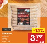 Bratwurst im Angebot bei Netto Marken-Discount in Nettetal Bratwurst Angebote bei Netto Marken-Discount Nettetal für 3,79 €
