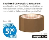 Packband Universal für 5,00 € bei V-Markt im Angebot Packband Universal im aktuellen V-Markt Prospekt