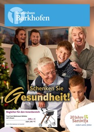 Aktueller Sanitätshaus Barkhofen GmbH & Co. KG Sanitätshäuser Prospekt für Kronach: Schenken Sie Gesundheit! mit 6} Seiten, 12.11.2025 - 31.01.2026