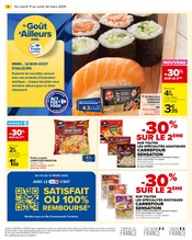 Sushi Angebote im Prospekt "Carrefour" von Carrefour auf Seite 8