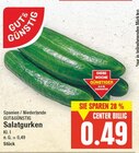 Salatgurken von GUT&GÜNSTIG im aktuellen E center Prospekt für 0,49 €