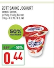 Sahne Joghurt Angebote von Zott bei Marktkauf Wesel für 0,44 €