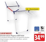Standtrockner Pegasus 200 Solid Angebote von Leifheit bei E center Schwäbisch Gmünd für 34,99 €