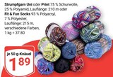 GLOBUS Zell - Strumpfgarn Uni Angebot im Prospekt Strumpfgarn Uni bei GLOBUS im Zell Prospekt für 1,89 €