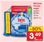 Frischesiegel Angebote von WC-Ente bei Netto Marken-Discount Jena für 3,49 €