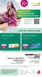 mea - meine apotheke Prospekt für Erlangen mit 4 Seiten mea - meine apotheke Prospekt für Erlangen: "Unsere Oktober-Angebote", 4 Seiten, 01.10.2025 - 31.10.2025