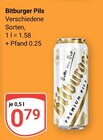 Bitburger Pils im Angebot bei GLOBUS in Neunkirchen Bitburger Pils Angebote bei GLOBUS Neunkirchen für 0,79 €