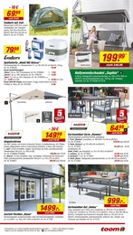 Zelt Angebot im aktuellen toom Baumarkt Prospekt auf Seite 13