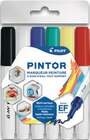 Pochette 6 marqueurs peinture pintor classic mix - PILOT en promo chez Intermarché Hyper Alès à 8,45 €