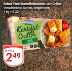 Kartoffeltaschen im Angebot bei GLOBUS in Oberhausen Kartoffeltaschen Angebote von Schne-Frost bei GLOBUS Oberhausen für 2,49 €