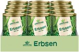 Gemuesekonserven im Penny Prospekt Erbsen von GREENLAND im aktuellen Penny Prospekt für 8,90 €