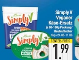 Veganer Käse-Ersatz von Simply V im aktuellen EDEKA Prospekt