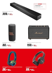 Bluetooth-Lautsprecher Angebot im aktuellen MediaMarkt Saturn Prospekt auf Seite 11