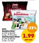 Bambina Minis oder Edel Marzipan Minis von ZETTI für 1,99 € bei Penny-Markt im Angebot Bambina Minis oder Edel Marzipan Minis von ZETTI im aktuellen Penny-Markt Prospekt