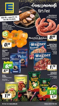 EDEKA Emsdetten Prospekt "Aktuelle Angebote" mit 18 Seiten