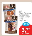 Triple Flavours Hundesnack von 8in1 im aktuellen budni Prospekt