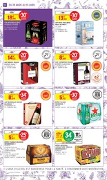 Prix et réduction Bière blonde dans le prospectus Intermarché en cours Offre Bière blonde dans le catalogue Intermarché du moment à la page 50