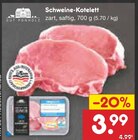 Aktuelles Schweine-Kotelett Angebot bei Netto Marken-Discount in Wolfsburg ab 3,99 €