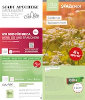 Aktueller LINDA Premiumapotheke Apotheken Prospekt in Brackenheim und Umgebung, "Aktuelle Angebote" mit 3 Seiten, 01.09.2025 - 30.09.2025