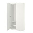 Kleiderschrank weiß/weiß 100x60x201 cm Angebote von PAX / FORSAND bei IKEA Brandenburg für 190,00 €