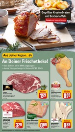 Bratwurst im REWE Prospekt in Dorsten Aktueller REWE Prospekt mit Bratwurst, "Dein Markt", Seite 14