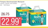 Höschenwindeln Maxipack Angebote von Pampers bei Marktkauf Buchholz für 22,99 €