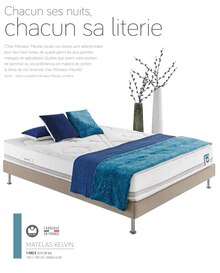Matelas kelvin - Monsieur Meuble à Lille Matelas kelvin en promo chez Monsieur Meuble Lille à 1 042,00 €