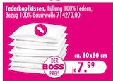 Federkopfkissen im Angebot bei SB Möbel Boss in Rheine Federkopfkissen Angebote bei SB Möbel Boss Rheine für 7,99 €
