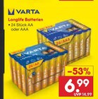 Aktuelles Longlife Batterien AA Angebot bei Netto Marken-Discount in Erfurt ab 6,99 €