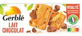 Biscuit Lait Chocolat - GERBLE - Intermarché Hyper Biscuit Lait Chocolat - GERBLE à 0,49 € dans le catalogue Intermarché Hyper