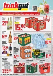 Aktueller Trinkgut Getränkemärkte Prospekt für Remscheid: Aktuelle Angebote mit 6} Seiten, 22.04.2024 - 27.04.2024