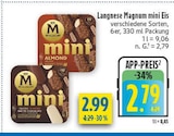 mini Eis Almond Angebote von Langnese Magnum bei diska Plauen für 2,79 €