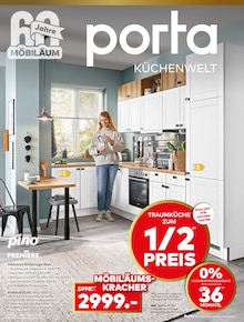 Aktueller porta Möbel Prospekt (Aachen, 12 Seiten zum blättern porta Möbel Prospekt PORTA KÜCHENWELT mit 12 Seiten