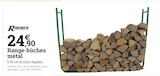 Range-bûches métal - RIBIMEX en promo chez Espace Emeraude Range-bûches métal - RIBIMEX dans le catalogue Espace Emeraude