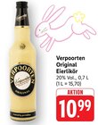 Original Eierlikör Angebote von Verpoorten bei E center Lahr für 10,99 €