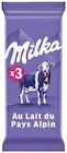 Promo 2 achetés = le 3ème offert sur la gamme des tablettes et des confiseries de chocolat Milka à  dans le catalogue Supermarchés Match à Leiterswiller