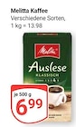 Auslese Klassisch Angebote von Melitta bei GLOBUS Speyer für 6,99 €