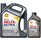 Huile moteur shell helix ultra 5w30 essence et diesel 5 l + 1 l - SHELL à 46,99 € dans le catalogue Norauto