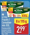 Frucht-/Cerealien-mix XXL von Activia für 2,99 € bei ALDI Nord im Angebot Frucht-/Cerealien-mix XXL von Activia im aktuellen ALDI Nord Prospekt