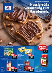 Aktueller Konsum Prospekt mit Cola, "Preisparade", Seite 1