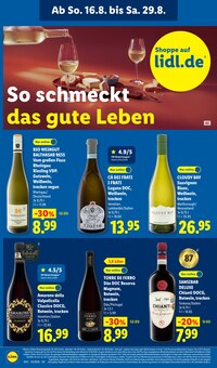Lugana Angebot im Lidl Prospekt, gültig von 24.08.2026 bis 29.08.2026 Lugana Angebot im aktuellen Lidl Prospekt auf Seite 30