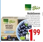 Heidelbeeren im EDEKA Prospekt Heidelbeeren von Edeka Bio im aktuellen EDEKA Prospekt für 1,99 €