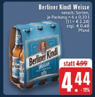 EDEKA - Weisse Angebot im Prospekt Weisse bei EDEKA im Prospekt "" für 4,44 €