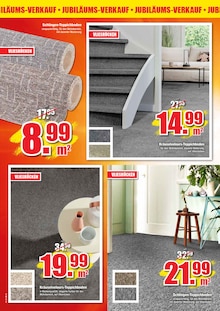 Teppich im Dekor-Markt Prospekt "JUBILÄUMS-VERKAUF" mit 16 Seiten (Bochum)