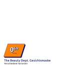 Action Heiligenhaus - Gesichtsmaske Angebot im Prospekt Gesichtsmaske bei Action im Heiligenhaus Prospekt für 0,69 €