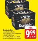 Krombacher Bier Angebote von Krombacher bei EDEKA Weimar für 9,99 €