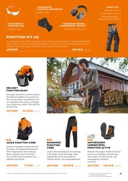 STIHL Schnittschutzhose im Prospekt 